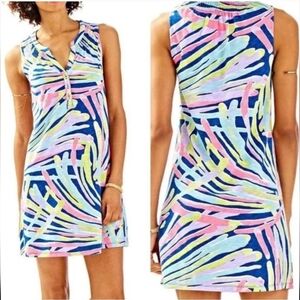 Lilly Pulitzer Essie Dress In Indigo Sea Dreamin
